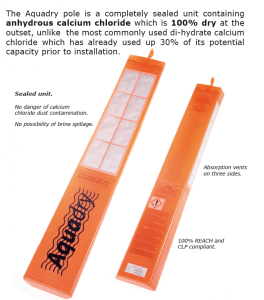 Aquadry Pole Storage Container moisture Prevention | Aquadry UK